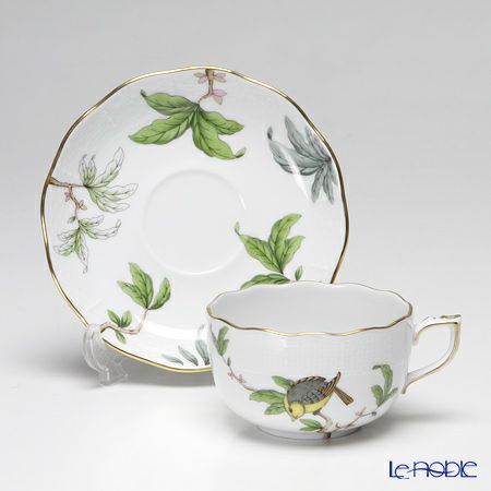 ヘレンド フォレ（葉） FORETGD-4 00724-0-00 ティーカップ＆ソーサー 200ml