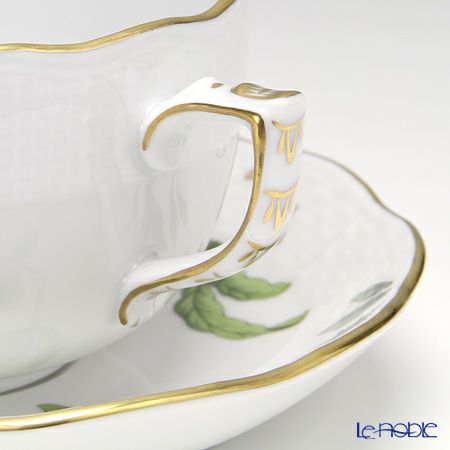 ヘレンド フォレ（葉） FORETGD-4 00724-0-00 ティーカップ＆ソーサー 200ml