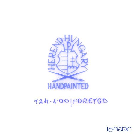 ヘレンド フォレ（葉） FORETGD-4 00724-0-00 ティーカップ＆ソーサー 200ml