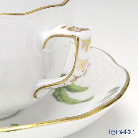 ヘレンド フォレ（葉） FORETGD-6 00724-0-00 ティーカップ＆ソーサー 200ml