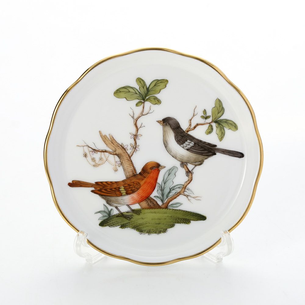 ヘレンド ロスチャイルドバード RO-5 00341-0-00 コースター10cm