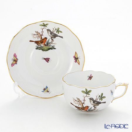 ヘレンド ロスチャイルドバード RO-5 00724-0-00 ティーカップ＆ソーサー 200ml