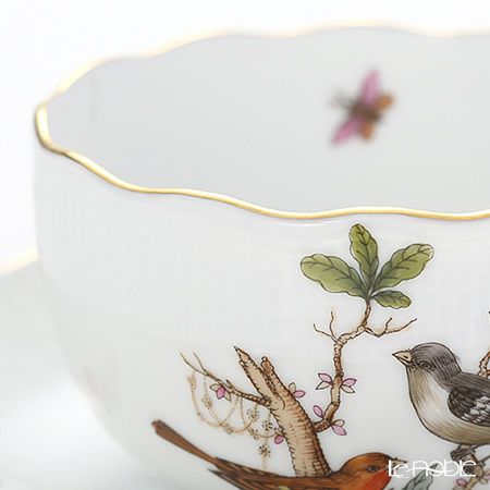 ヘレンド ロスチャイルドバード RO-5 00724-0-00 ティーカップ＆ソーサー 200ml