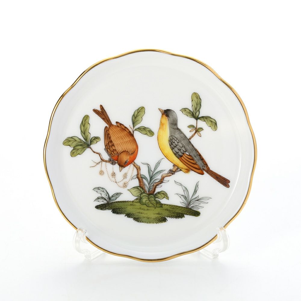 ヘレンド ロスチャイルドバード RO-7 00341-0-00 コースター10cm