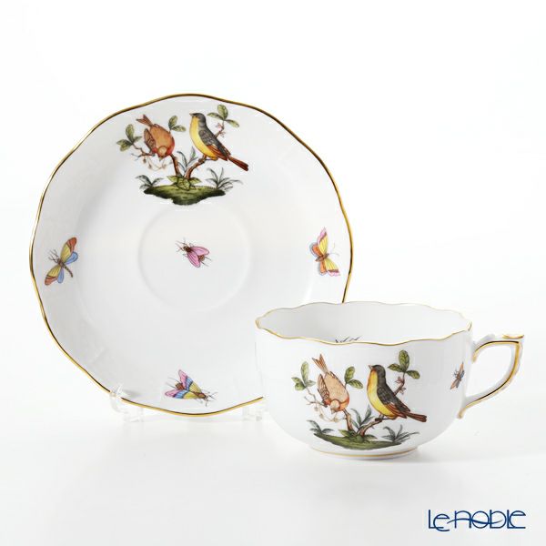 ヘレンド ロスチャイルドバード RO-7 00724-0-00 ティーカップ＆ソーサー 200ml