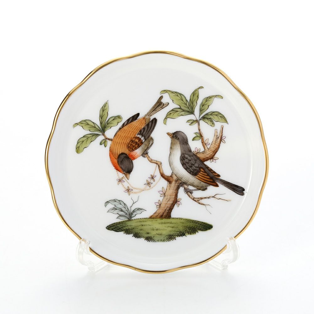 ヘレンド ロスチャイルドバード RO-12 00341-0-00 コースター10cm