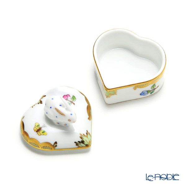 ヘレンド VBA ハートボックス ウサギ 06112-0-25