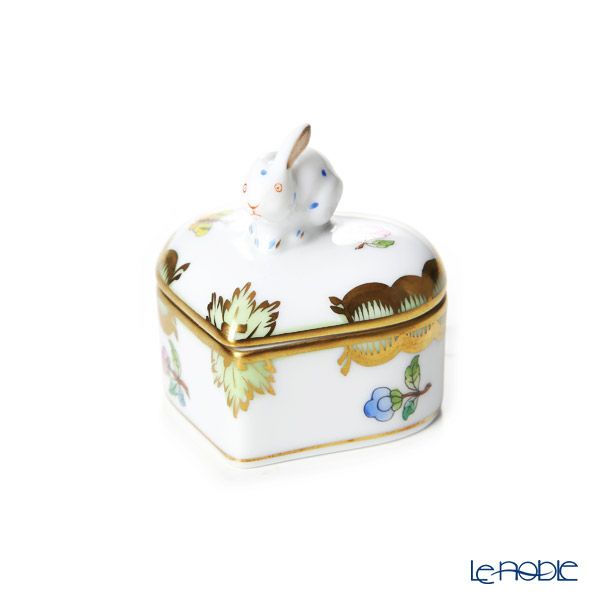 ヘレンド VBA ハートボックス ウサギ 06112-0-25