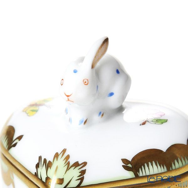 ヘレンド VBA ハートボックス ウサギ 06112-0-25