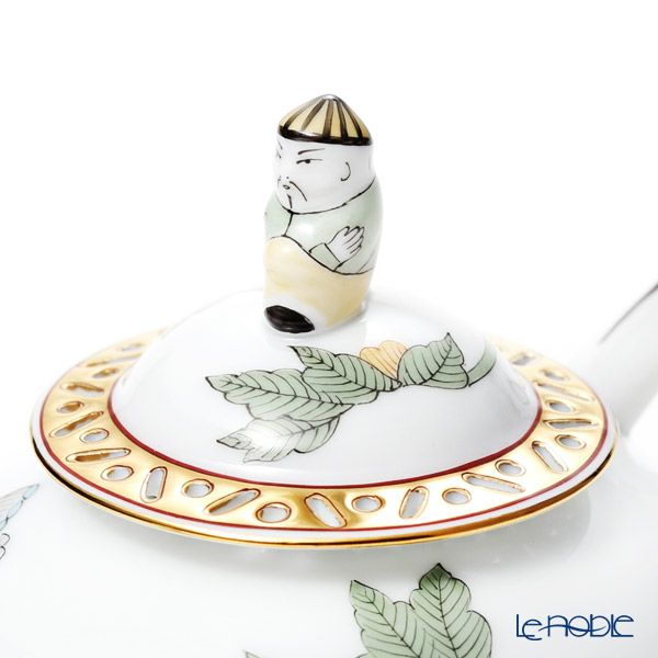 ヘレンド シノワズリ（中国趣味） 華牡丹 PVFP-X1 03305-0-21 ミニティーポット（マンダリン） 350ml