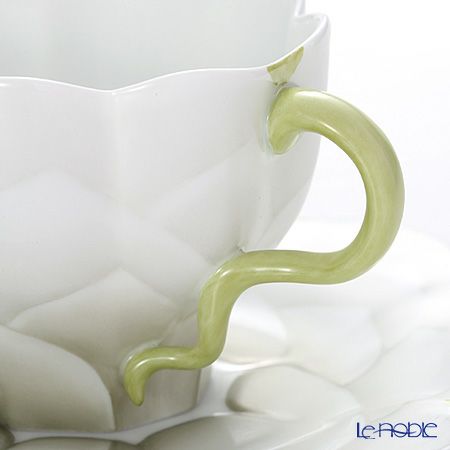 ヘレンド CAME3 04740-0-00 ティーカップ＆ソーサー 200ml（グリーン）