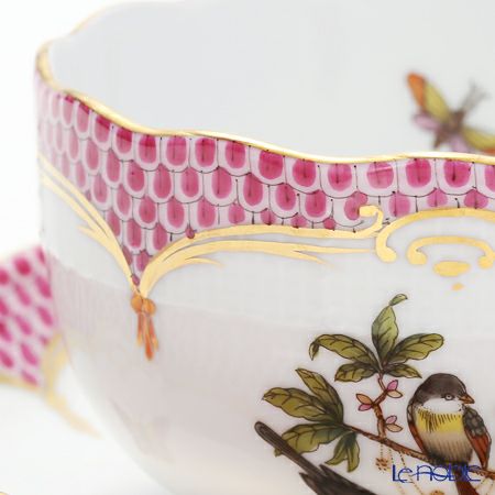 ヘレンド ロスチャイルドバード ピンクスケール ROEP-2 00724-0-00 ティーカップ＆ソーサー 200ml