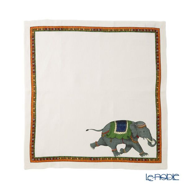 テシトゥーラ トスカーナ テレリーエ ナプキン 46×46cm 4枚セット マハラジャ 100%リネン ポーチ付