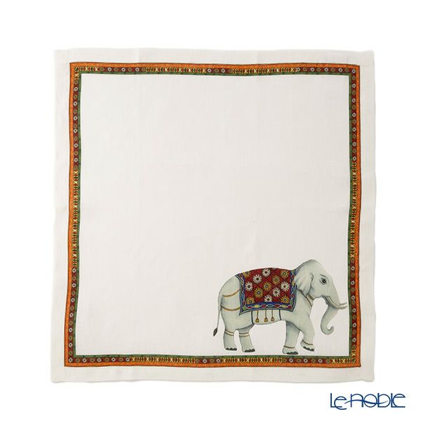 テシトゥーラ トスカーナ テレリーエ ナプキン 46×46cm 4枚セット マハラジャ 100%リネン ポーチ付