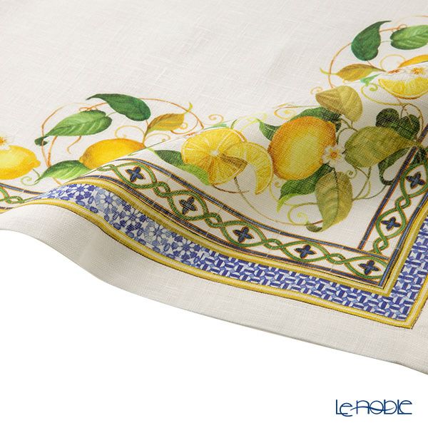 テシトゥーラ トスカーナ テレリーエ ナプキン 46×46cm 4枚セット アマルフィ 100%リネン ポーチ付