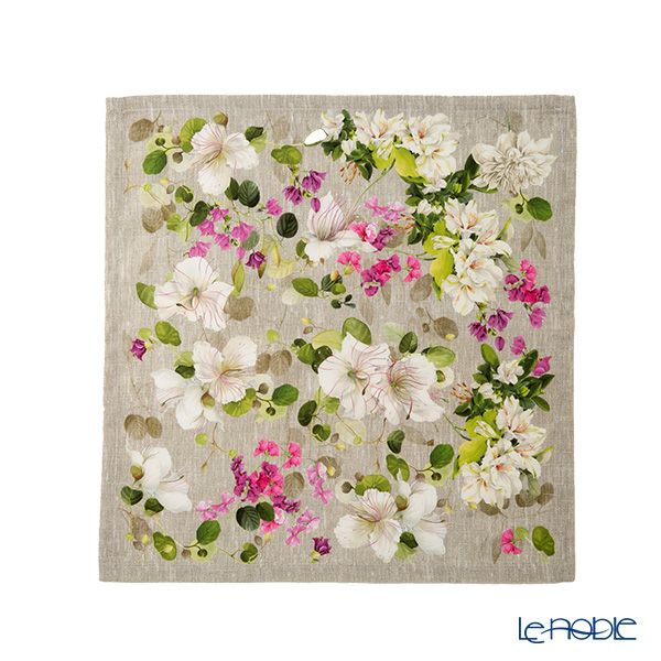 テシトゥーラ トスカーナ テレリーエ ナプキン 46×46cm 4枚セット ブロッサム 100%コットン ポーチ付