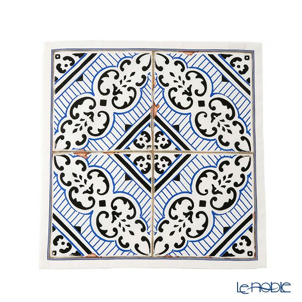 テシトゥーラ トスカーナ テレリーエ ナプキン 46×46cm 4枚セット エオリア 100%コットン ポーチ付