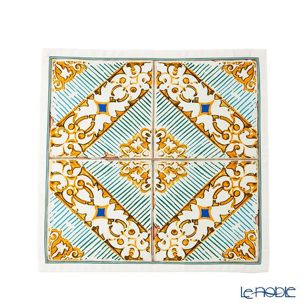 テシトゥーラ トスカーナ テレリーエ ナプキン 46×46cm 4枚セット エオリア 100%コットン ポーチ付