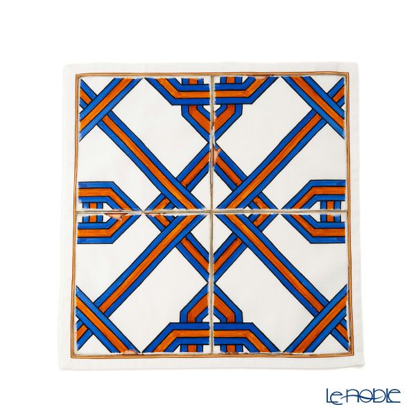 テシトゥーラ トスカーナ テレリーエ ナプキン 46×46cm 4枚セット エオリア 100%コットン ポーチ付