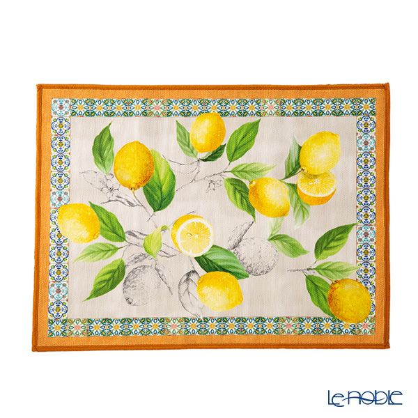 テシトゥーラ トスカーナ テレリーエ プレースマット 50×37cm 2枚セット チェターラ ポリエステル ポーチ付