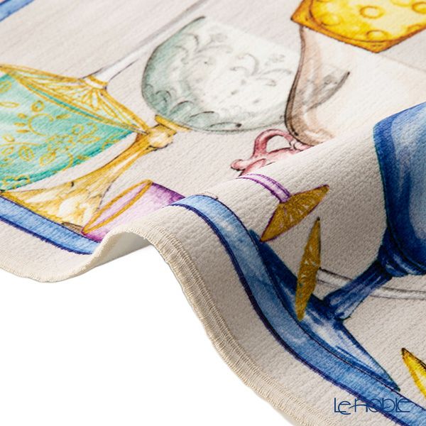 テシトゥーラ トスカーナ テレリーエ プレースマット 50×37cm 2枚セット クリスタル ポリエステル ポーチ付