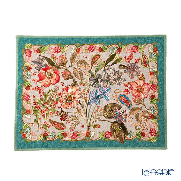 テシトゥーラ トスカーナ テレリーエ プレースマット 50×37cm 2枚セット ロクシタン ポリエステル ポーチ付