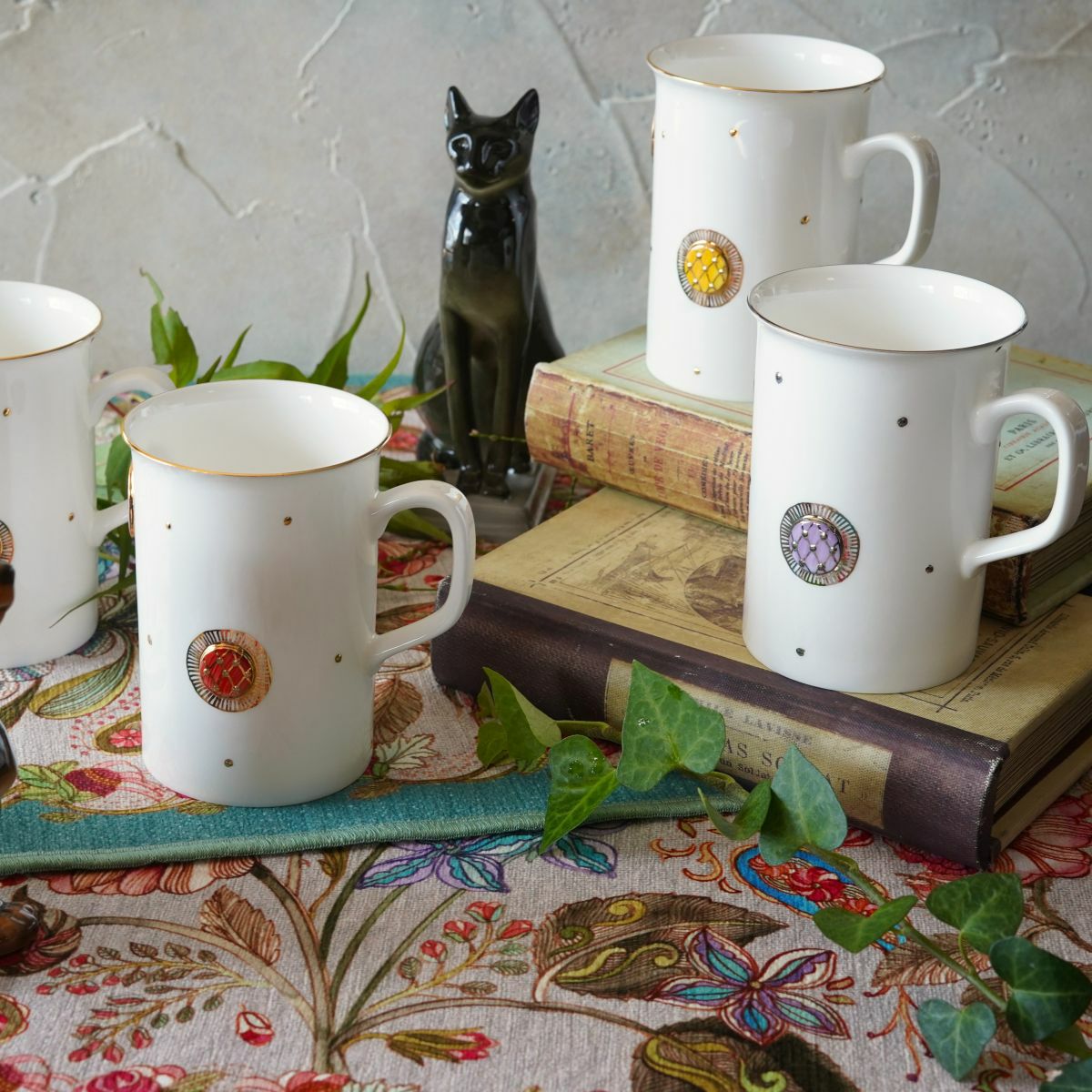 テシトゥーラ トスカーナ テレリーエ プレースマット 50×37cm 2枚セット ロクシタン ポリエステル ポーチ付