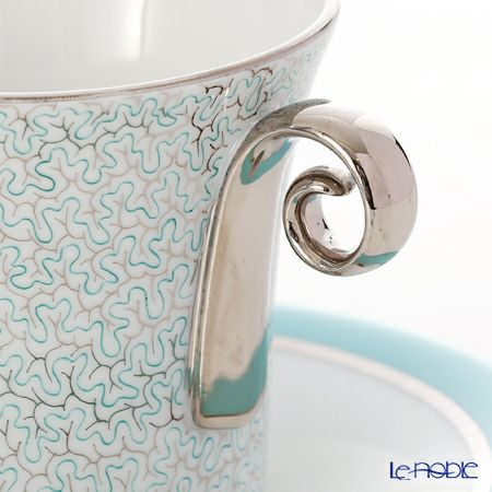 ヘレンド ONYXTQ-PT 04912-0-00 モカカップ＆ソーサー（ターコイズ）