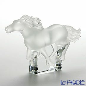 ラリック カザック 置物 馬 11cm クリア 1204800