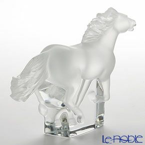 ラリック カザック 置物 馬 11cm クリア 1204800