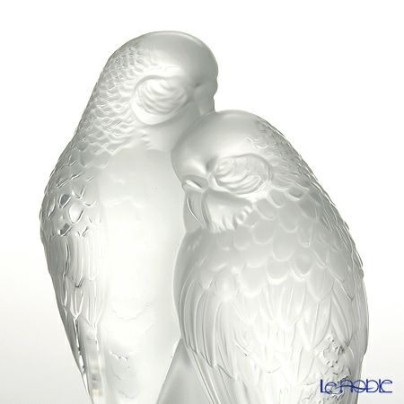 【メーカー取り寄せ商品】ラリック ドゥ ペルーシュ 置物 インコ 18.7cm 1211900