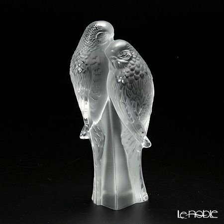 【メーカー取り寄せ商品】ラリック ドゥ ペルーシュ 置物 インコ 18.7cm 1211900
