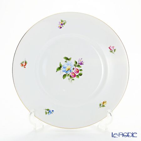 アウガルテン（AUGARTEN） シンプルブーケ（5052E） ヒルガオ プレート 25cm（001）