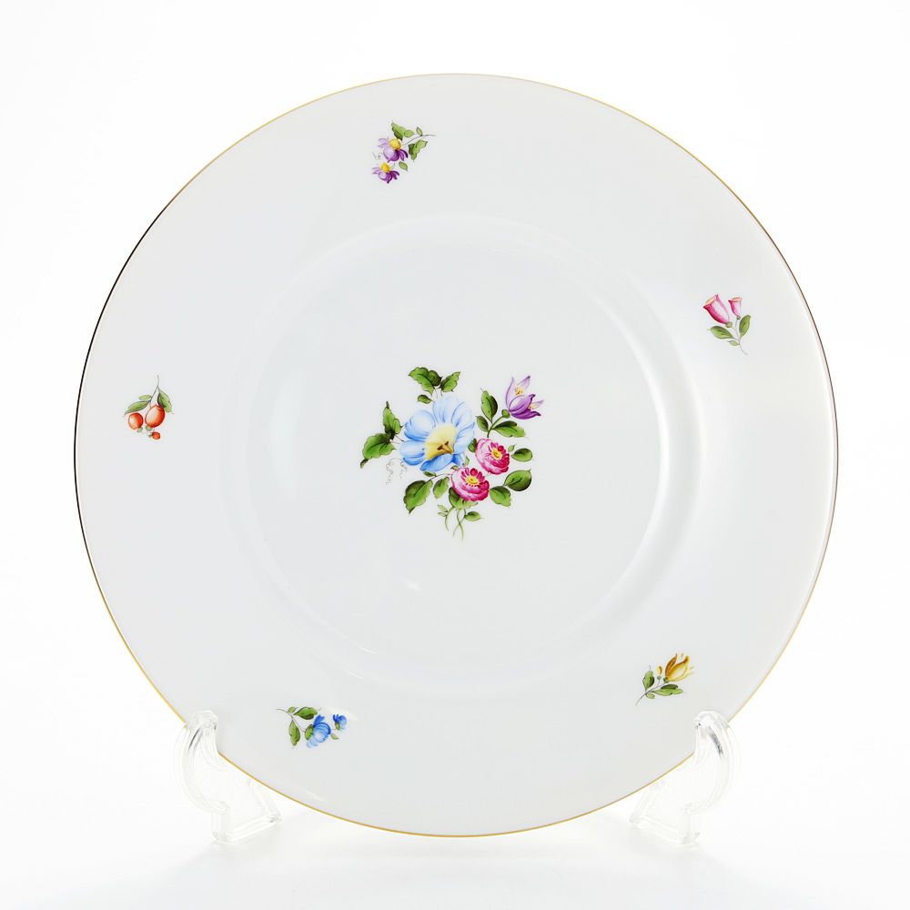 アウガルテン（AUGARTEN） シンプルブーケ（5052E） ヒルガオ プレート 25cm（001）