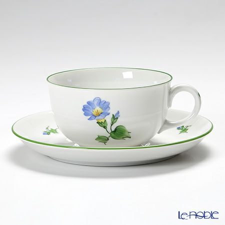 アウガルテン（AUGARTEN） ウィンナーフラワー（5089E） ヒルガオ ティーカップ＆ソーサー（S） 200ml（001）