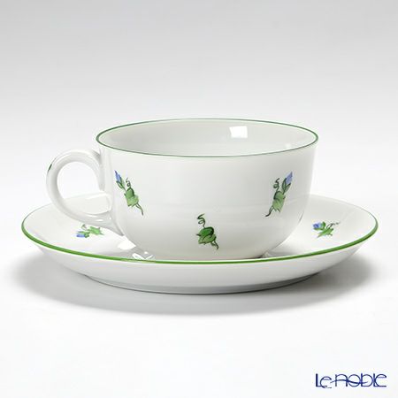 アウガルテン（AUGARTEN） ウィンナーフラワー（5089E） ヒルガオ ティーカップ＆ソーサー（S） 200ml（001）