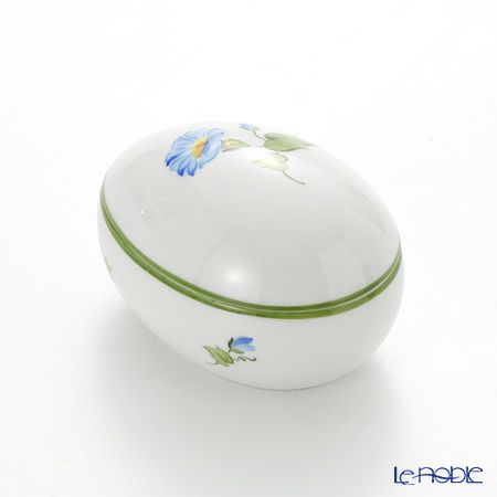 アウガルテン（AUGARTEN） ウィンナーフラワー（5089E） ヒルガオ エッグシェイプボックス（606）