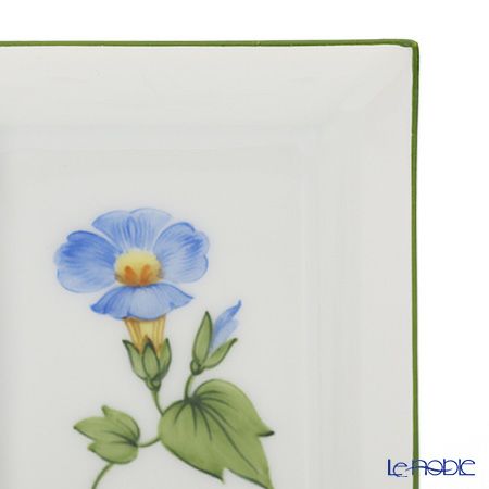 アウガルテン（AUGARTEN） ウィンナーフラワー（5089E） ヒルガオ 長方形皿 8×6.3cm（874）