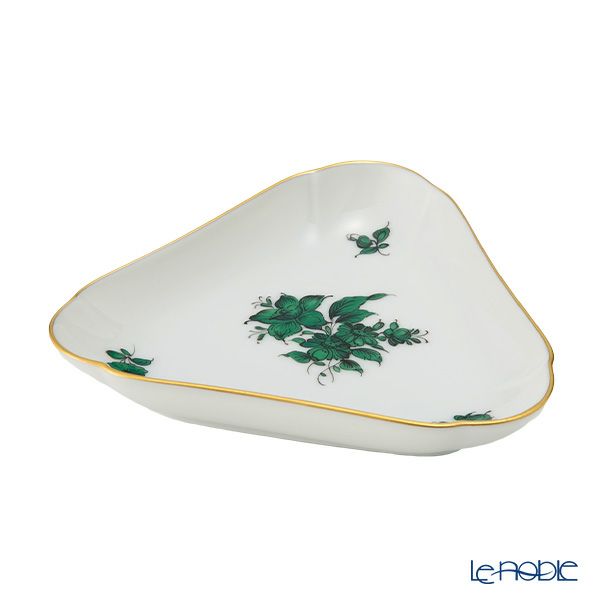 アウガルテン（AUGARTEN） マリアテレジア（5098E）スイセン トライアングルディッシュ 10.4cm