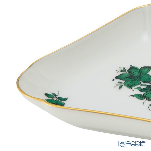 アウガルテン（AUGARTEN） マリアテレジア（5098E）スイセン トライアングルディッシュ 10.4cm