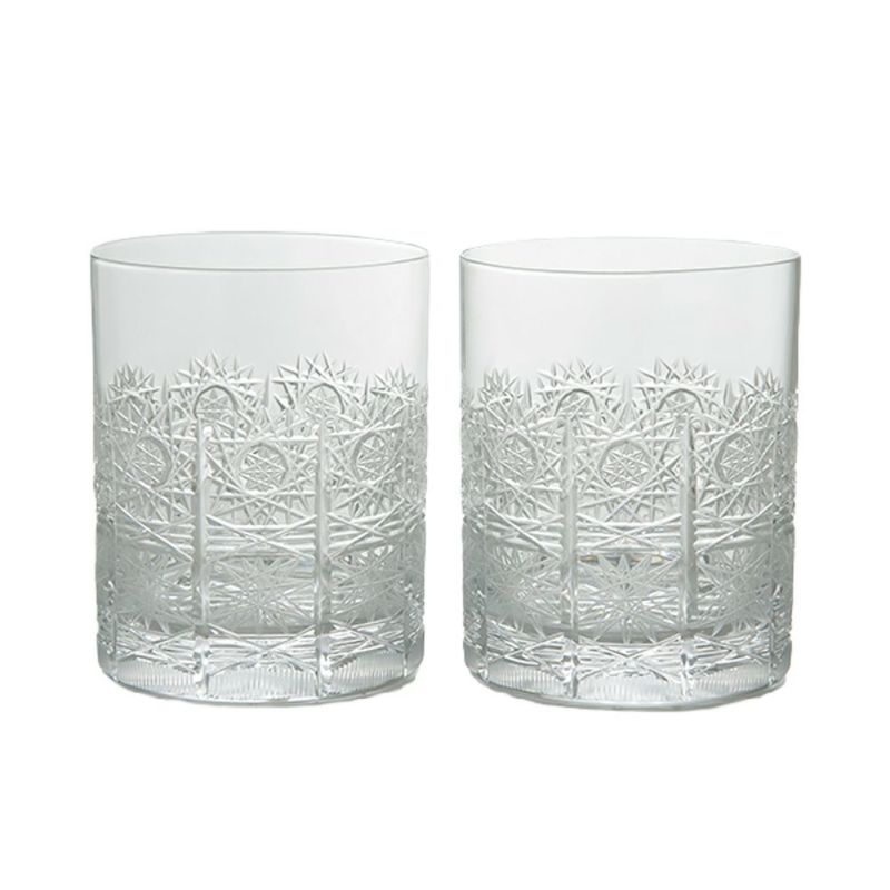 ボヘミア PK500 オールドファッション 320ml H10cm ペア 20260／57001