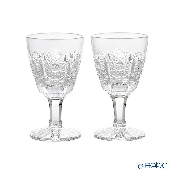 ボヘミア PK500 ミニリキュールグラス 足付 8cm 50ml 10001／57001／075 ペア