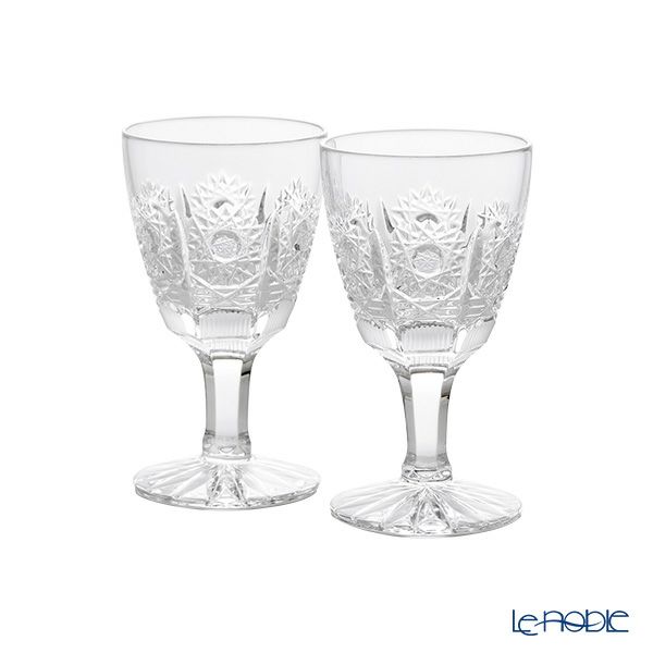 ボヘミア PK500 ミニリキュールグラス 足付 8cm 50ml 10001／57001／075 ペア