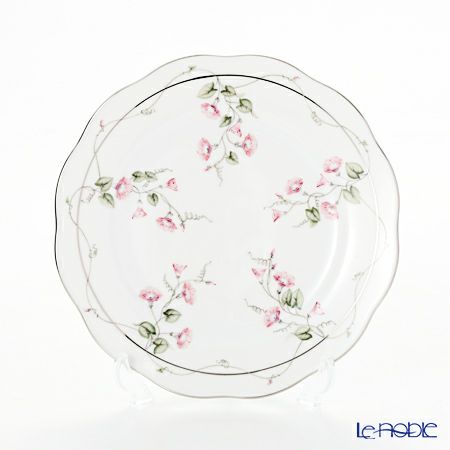 ヘレンド モーニンググローリー ピンクプラチナ 20517-0-00 プレート 19cm