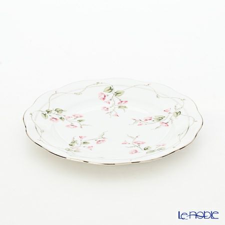 ヘレンド モーニンググローリー ピンクプラチナ 20517-0-00 プレート 19cm