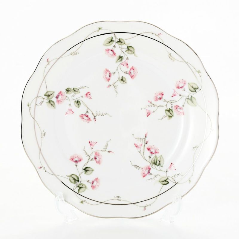 ヘレンド モーニンググローリー ピンクプラチナ 20517-0-00 プレート 19cm