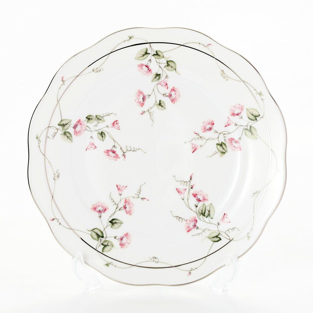ヘレンド モーニンググローリー ピンクプラチナ 20517-0-00 プレート 19cm