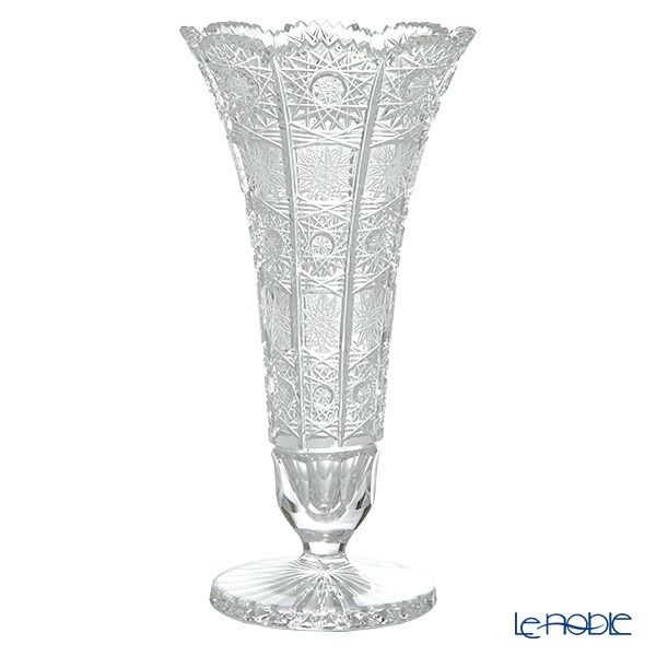 ボヘミア PK500 82056／57001／255 ベース（花瓶） H25.5cm