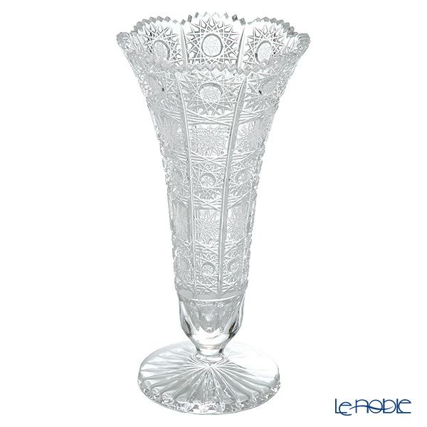 ボヘミア PK500 82056／57001／255 ベース（花瓶） H25.5cm