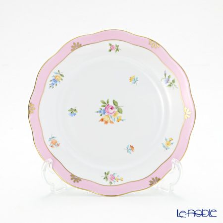 ヘレンド ローズチューリップ ピンク RTFP 20517-0-00 プレート 19cm